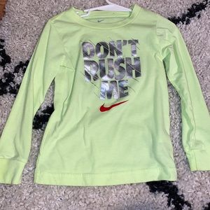 Long sleeve Nike size 4t